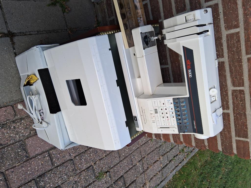 ELNA 6000 NAAIMACHINE, Ophalen of Verzenden, Gebruikt