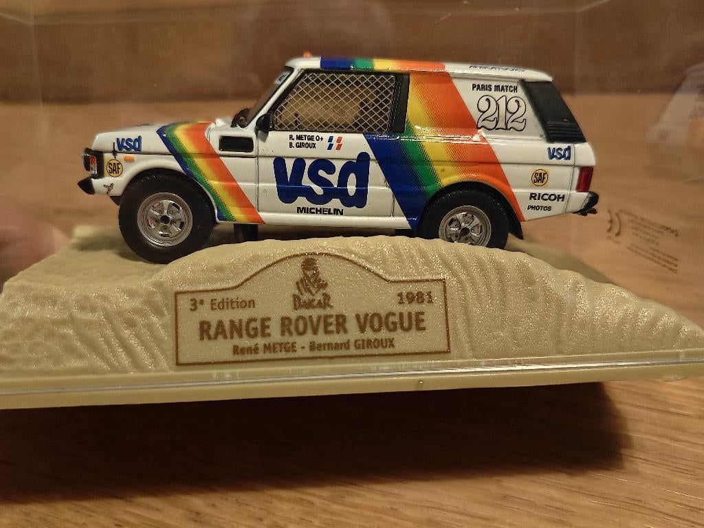 Range Rover Vogue - 2012 - Rallye Paris-Dakar 1981, Enlèvement ou Envoi, Neuf, Voiture, Norev