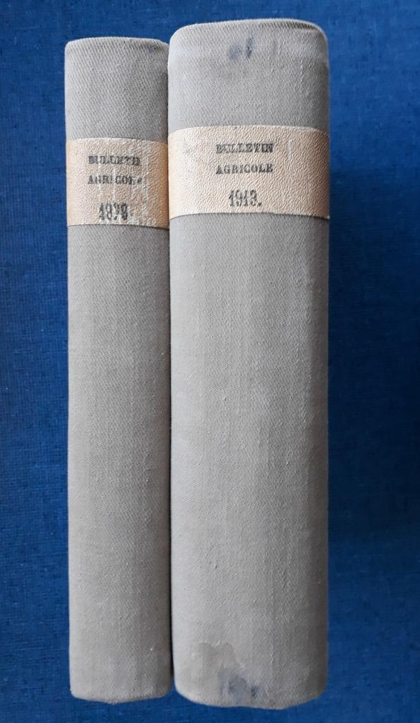 Bulletin Agricole du Congo Belge : Année 1911 & 1912 et anné, Enlèvement ou Envoi, Utilisé, Collectif