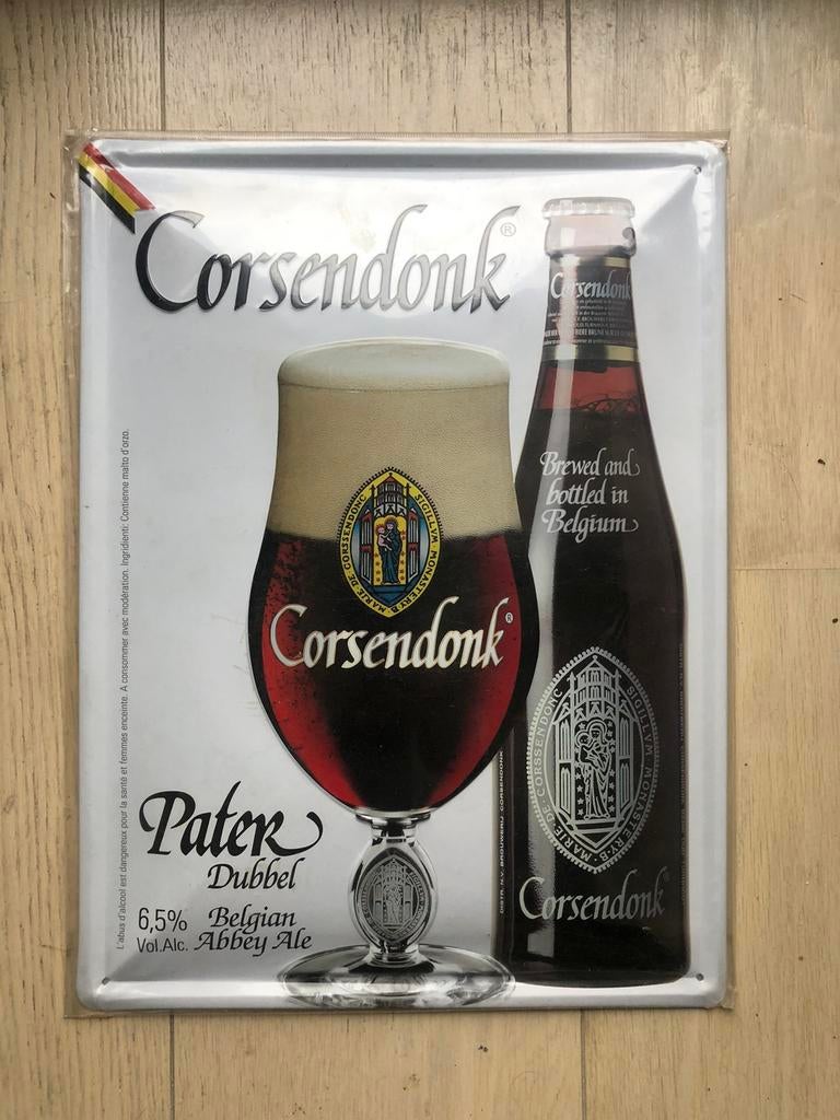 Reclamebord Corsendonk., Ophalen, Nieuw