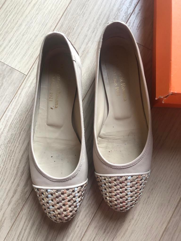 Beige ballerina’s Fratelli Rosanna, Fratelli Rosanna, Verzenden, Beige, Ballerina's