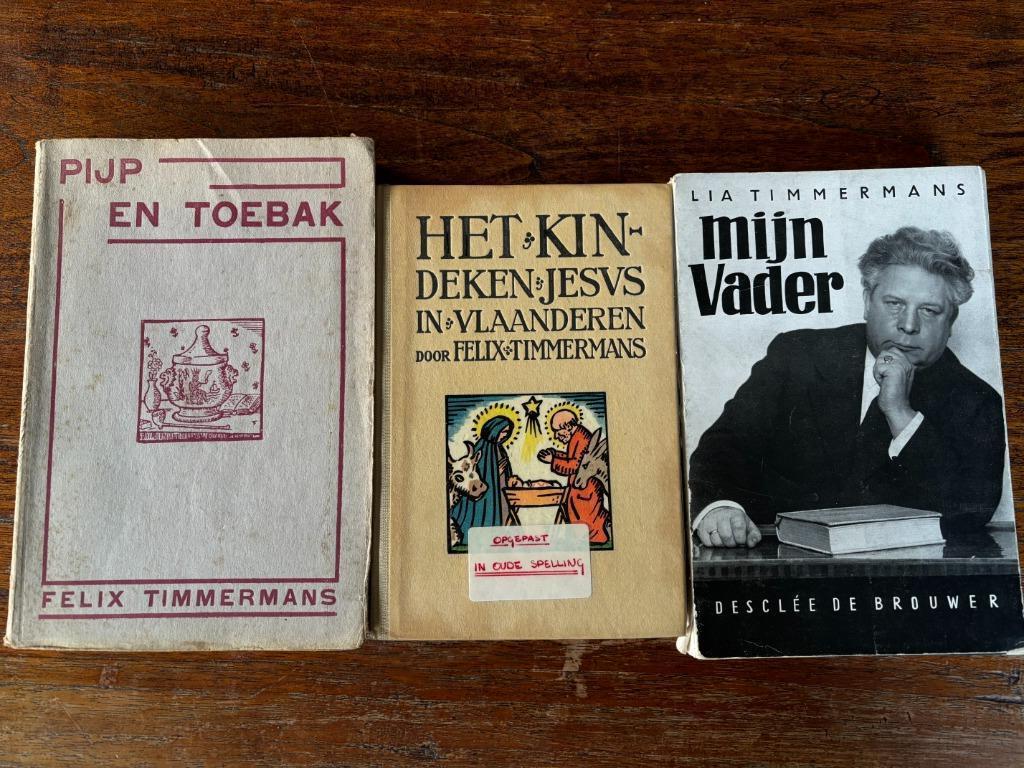 3 boeken en oude snapshots van Lier, Verzenden, Felix Timmermans