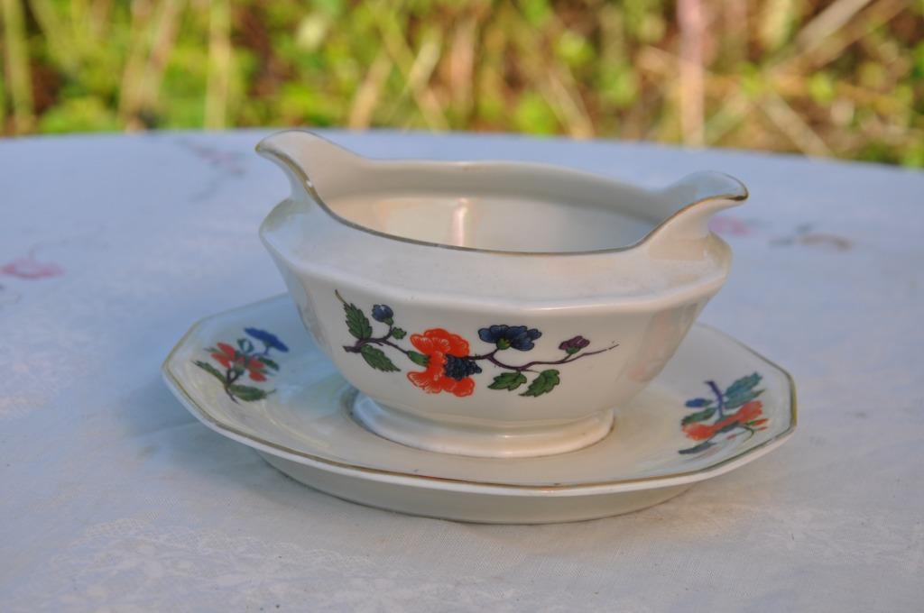 saucière ronde monobloc porcelaine cerabel, Enlèvement ou Envoi