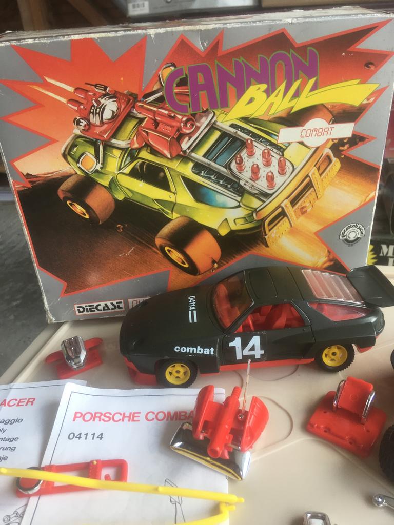 Cannon ball die cast vintage Polistil, Verzamelen, Ophalen of Verzenden, Zo goed als nieuw