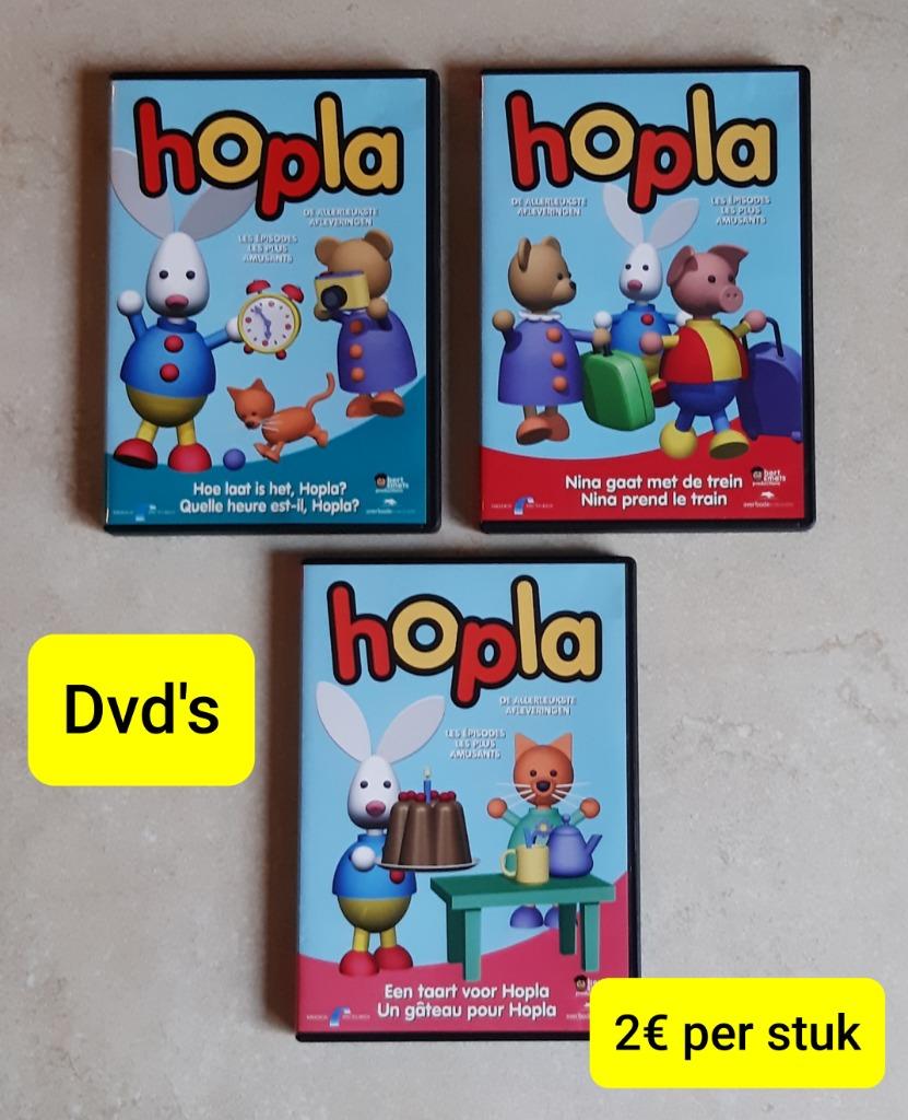 DVD's Hopla, Ophalen