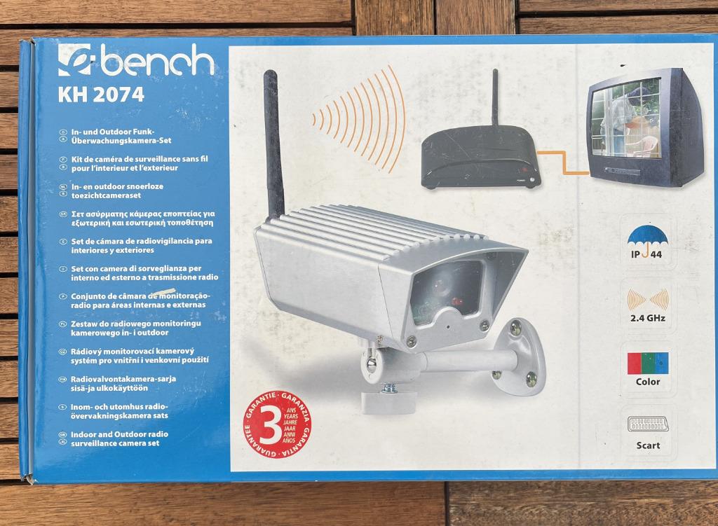 Caméra de Surveillance 2 pièces sans fils NOS, TV, Hi-fi & Vidéo, Enlèvement ou Envoi, Neuf