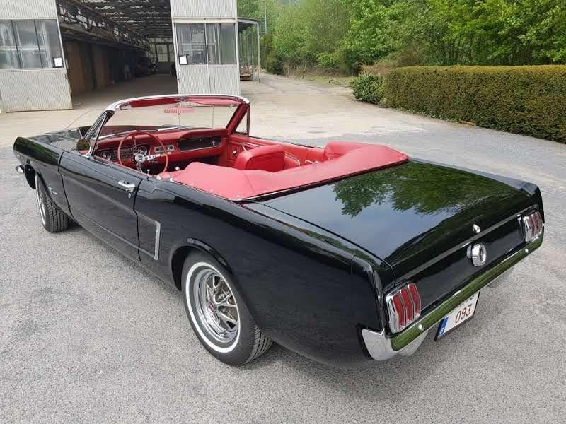 Ford Mustang Cabrio 1964 1/2, Auto's, 4 zetels, 4300 cc, Cabriolet, Zwart