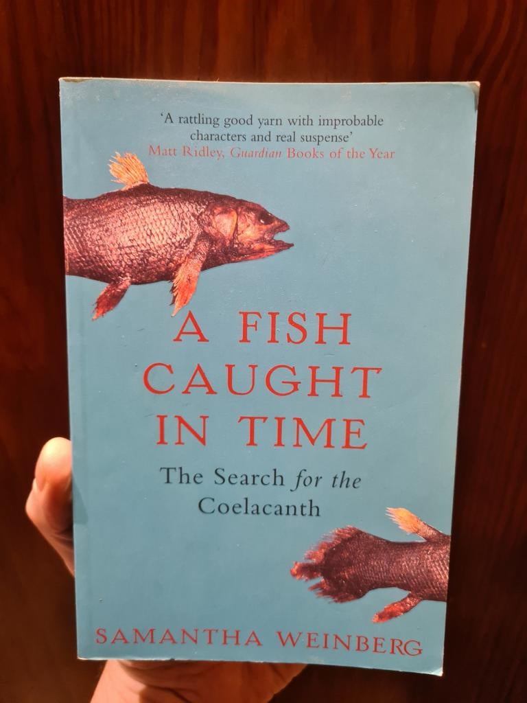 A fish caught in time. Coelacanth., Ophalen of Verzenden