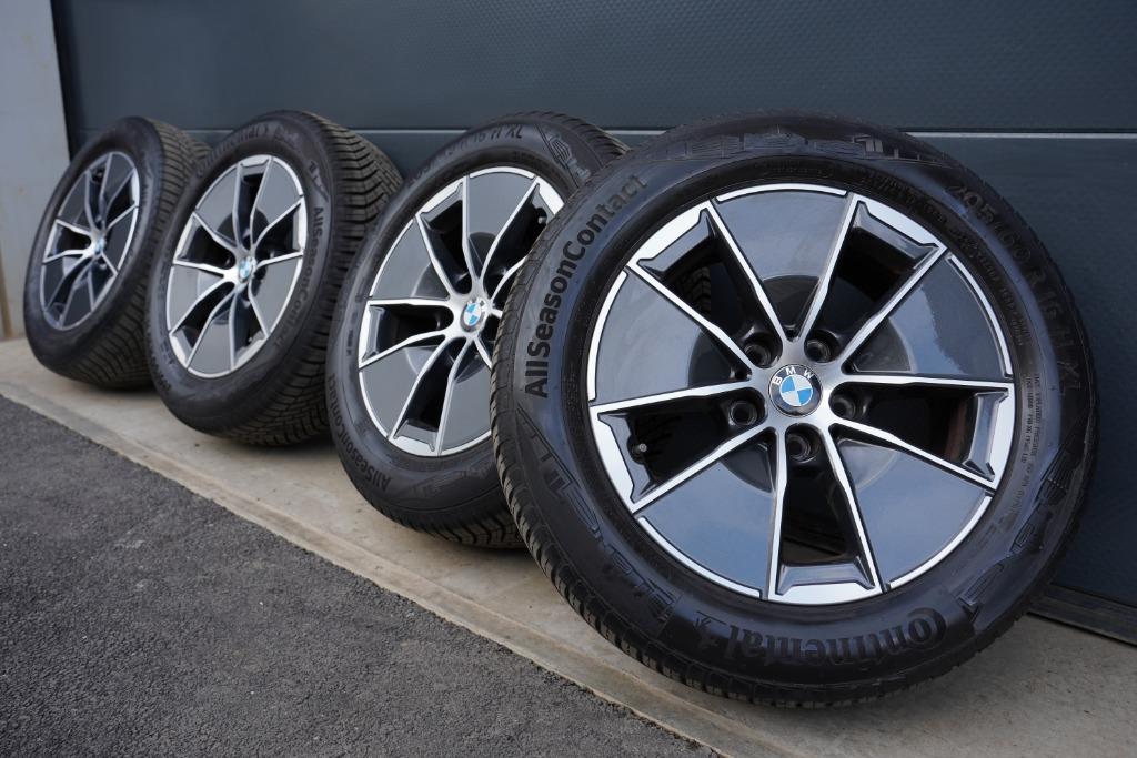Originele 4-seizoenenset voor BMW series 3 G20-21(en andere), Auto-onderdelen, Banden en Velgen, Ophalen, Gebruikt, Velg(en), 16 inch