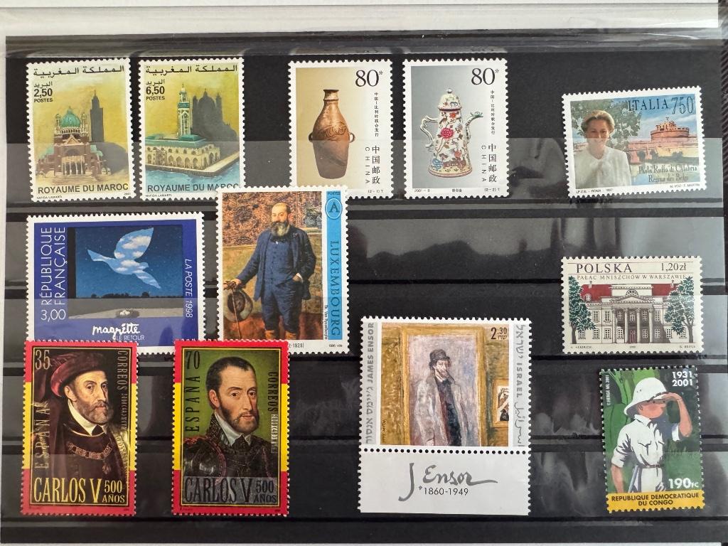 Belgique - timbres étranges de cartes commémoratives - MNH, Enlèvement ou Envoi, Non oblitéré, Gomme originale, Neuf