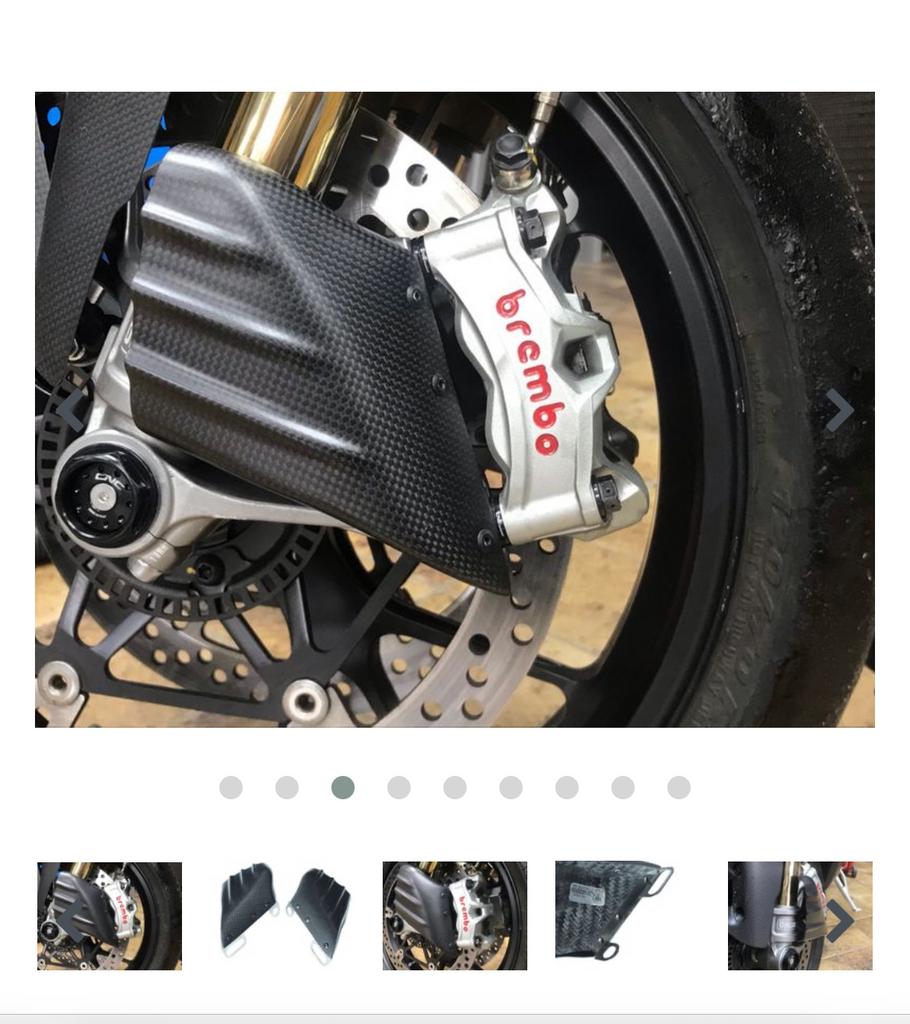Carbon brake cooler Ducati - BMW  .  Carbonworld, Ophalen of Verzenden
