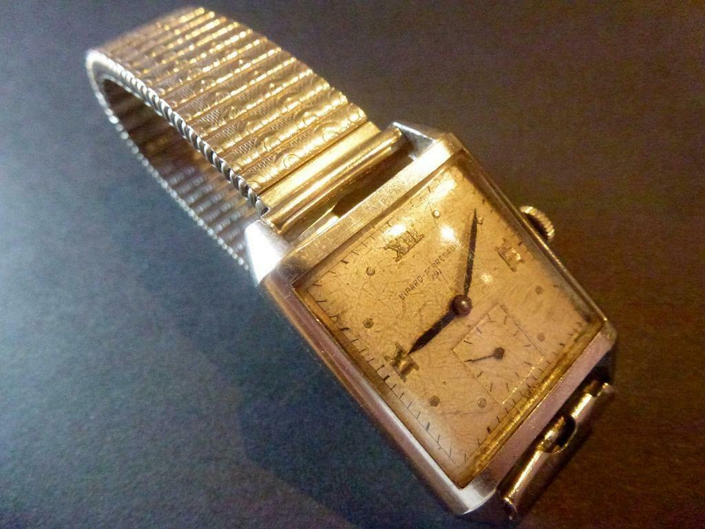 17 Rubis Jewels Girard PERREGAUX 1791 montre vintage, Montre-bracelet, Autres marques, Acier, Utilisé