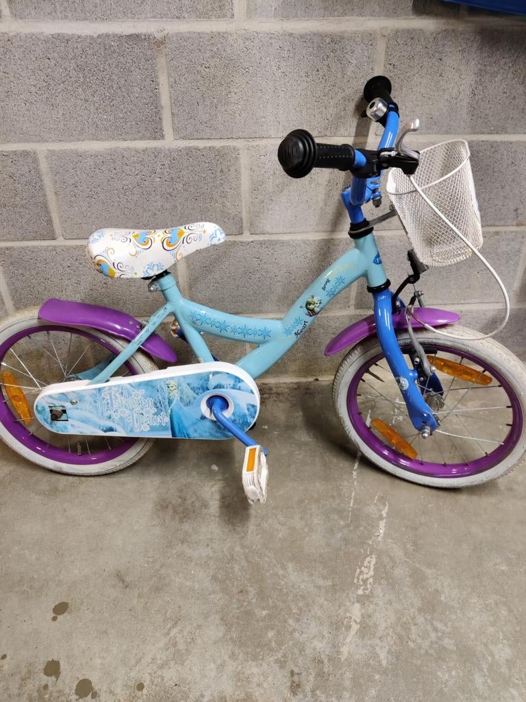 Kinderfiets Frozen 16", Fietsen en Brommers, Ophalen