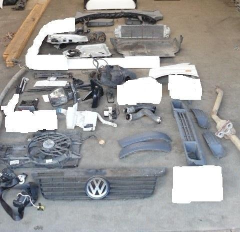 Lot de pièces Volkswagen Transporter T5, Pare-chocs, Volkswagen, Arrière, Enlèvement