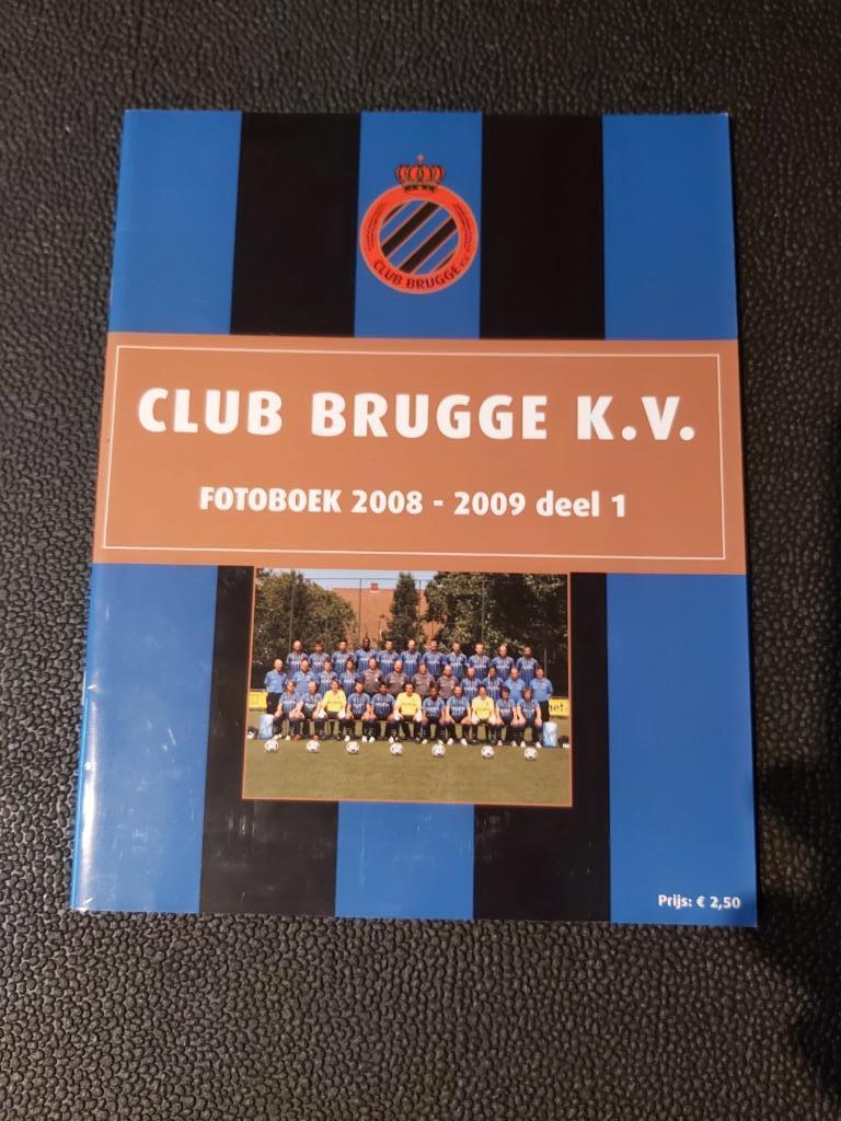 Club Brugge KV Fotoboek 2008 - 2009 deel 1, Ophalen of Verzenden, Gelezen, Balsport