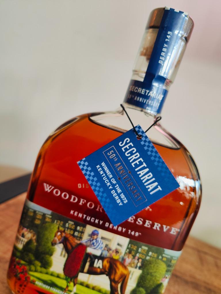 Woodford Reserve Derby 149 - 50th Anniversary Secretariat 1L, Verzamelen, Wijnen, Nieuw, Overige typen, Overige gebieden, Vol