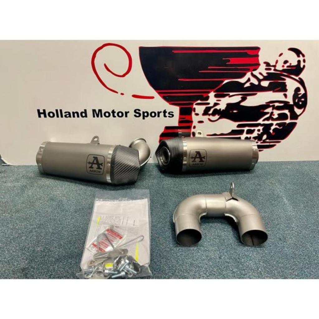 Ducati Streetfighter V2 / Panigale V2 uitlaat Arrow titanium, Ophalen of Verzenden, Nieuw