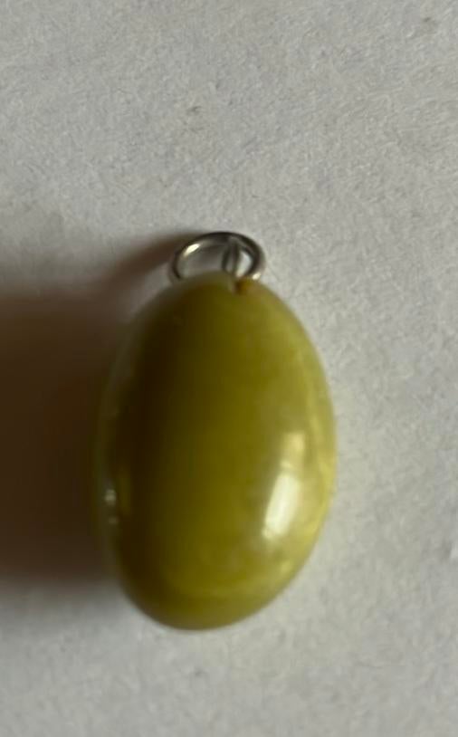 Groene Opaal - Hangertje - 7gram - 25mm x 15mm, Enlèvement ou Envoi