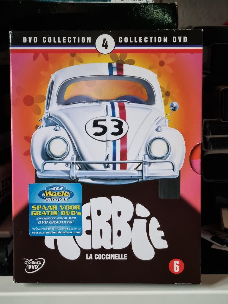 Herbie, 4 films, Box, Cd's en Dvd's, Ophalen of Verzenden, Zo goed als nieuw, Boxset