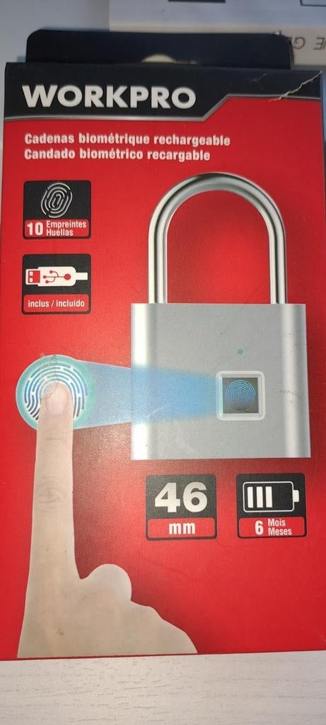 Cadenas empreinte biométrique nouveau /Article vendu ✅️, Enlèvement, Neuf, Samsung, 32 GB