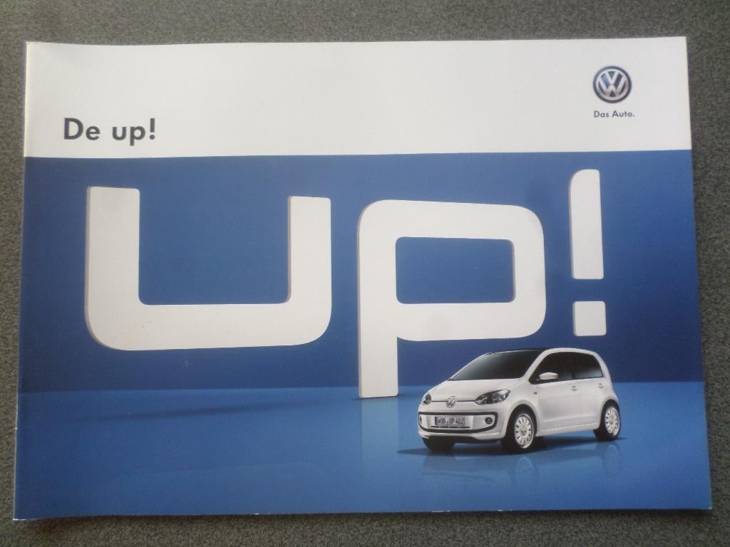 Volkswagen VW Up & Cross Up 2013 brochure, Boeken, Auto's | Folders en Tijdschriften, Ophalen of Verzenden, Volkswagen