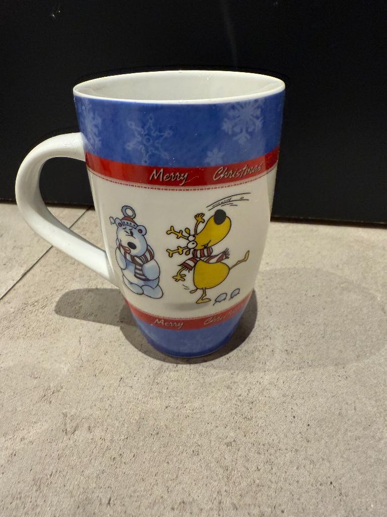 Mug Siaki blanc-bleue, Enlèvement ou Envoi, Neuf, Tasse(s) et/ou soucoupe(s)