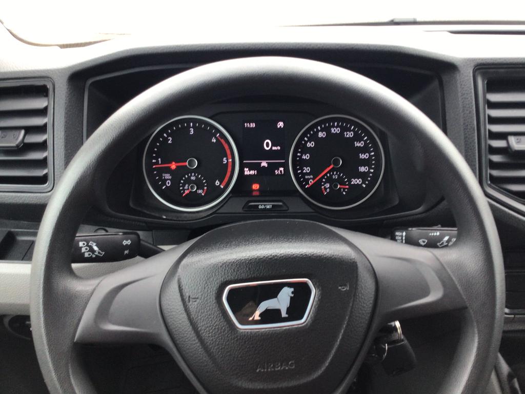 MAN tge aluvan 140pk 2021 88000km 19950e ex, Entreprise, 3 places, Boîte manuelle, MAN