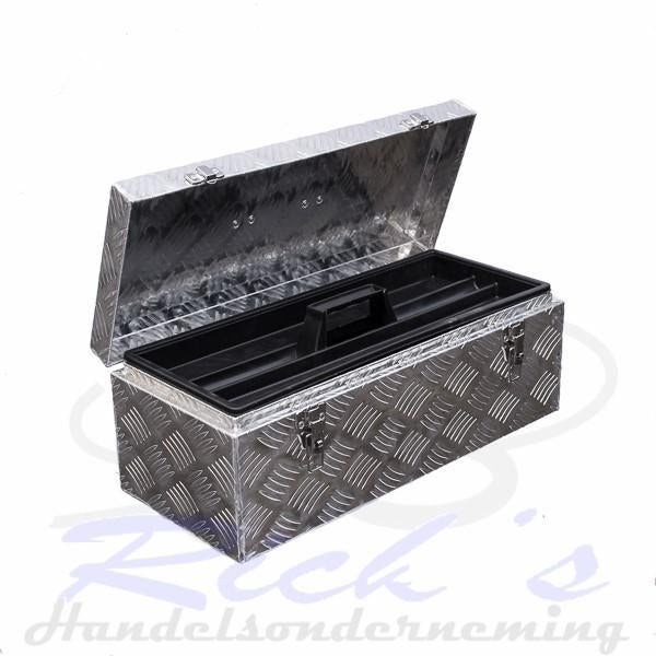 Opbergbox , gereedschapkist 570x245x220mm Aluminium, Ophalen of Verzenden, Nieuw