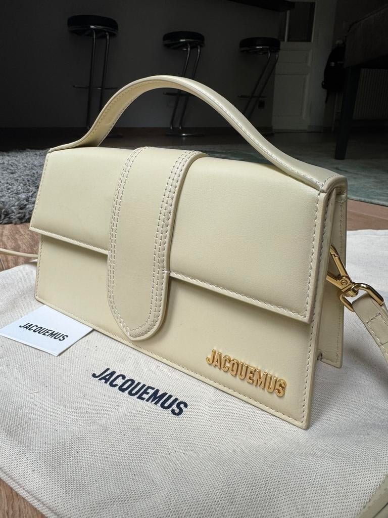 Jacquemus le grand bambino, kleur-ivory, Handtassen en Accessoires, Ophalen, Nieuw, Wit, Handtas