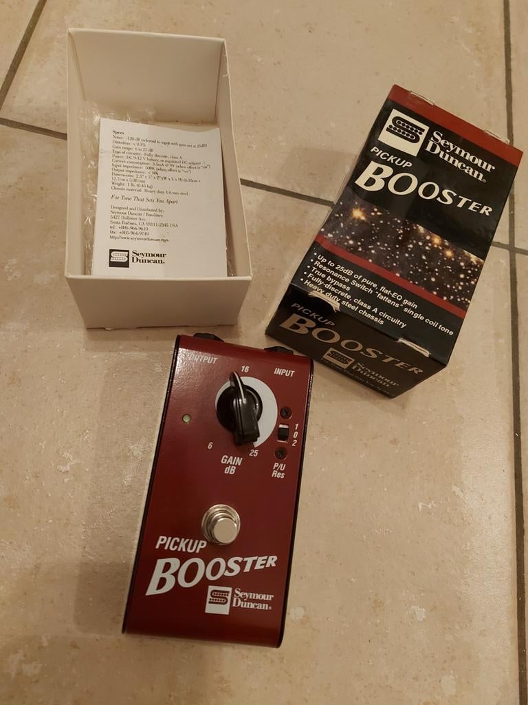 Pédale Seymour Duncan Pickup BOoster, Musique & Instruments, Enlèvement ou Envoi