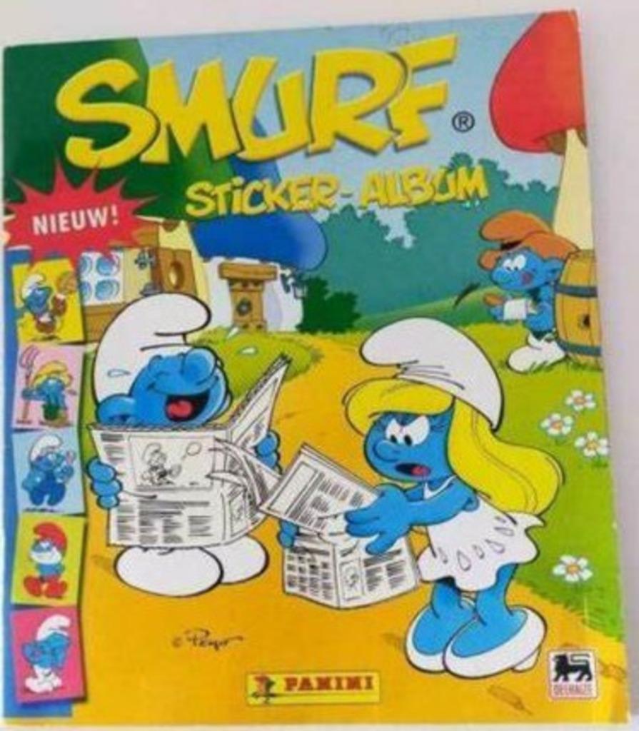 Panini Smurf Sticker Album - 2008 Delhaize dubbele stickers, Verzamelen, Ophalen, Nieuw, Overige typen