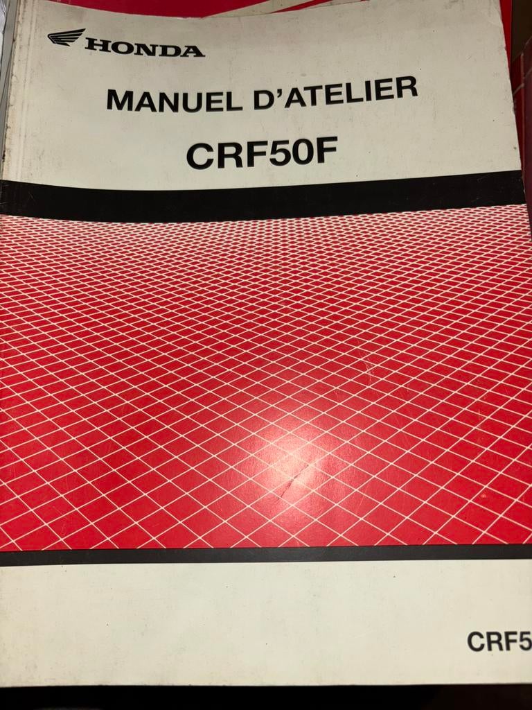 Werkplaatshandboek Frans Honda CRF50F 2003-, Motoren, Ophalen of Verzenden, Honda