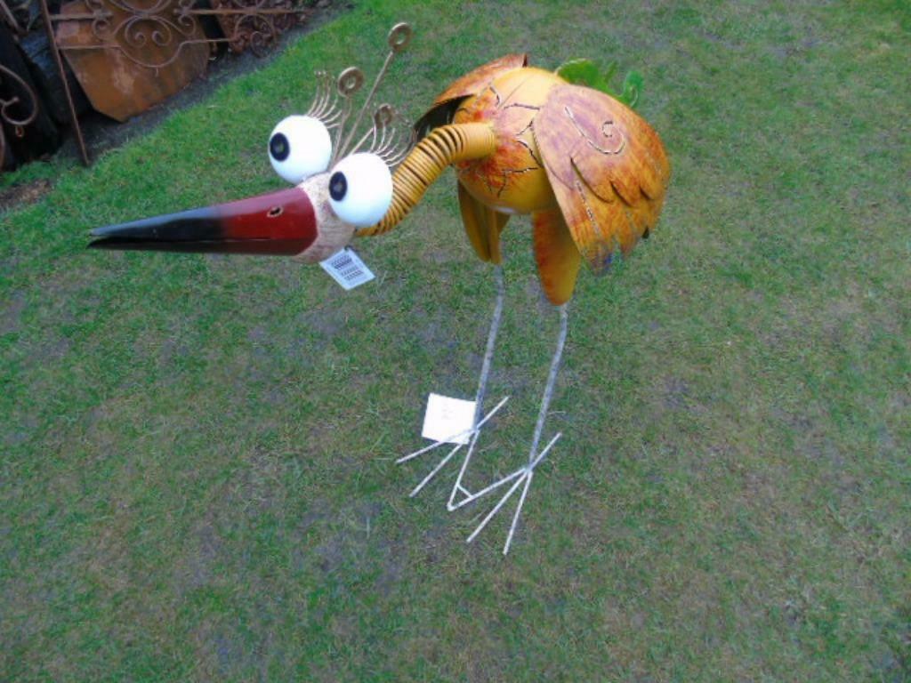 grand oiseau en fer forge avec tête ressort , grand choix !, Jardin & Terrasse, Girouettes & Moulins à vent, Neuf, Enlèvement ou Envoi