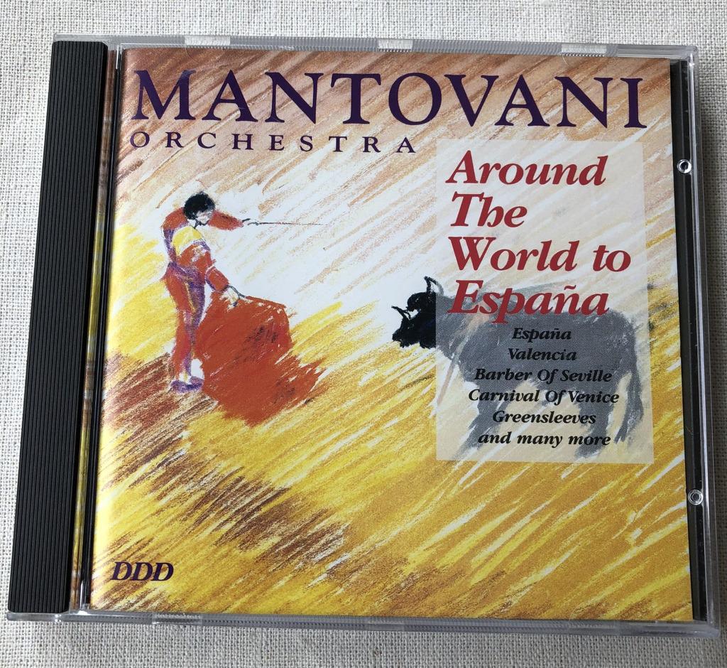 Mantovani Orchestra - Around the World to Espana - 264 1022, Ophalen of Verzenden, Zo goed als nieuw, Overige genres