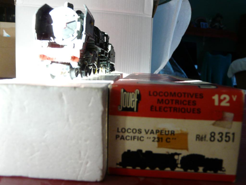 JOUEF stoomloc " Pacific "231 "  ref  8351, Gebruikt, Jouef, Ophalen of Verzenden, Analoog