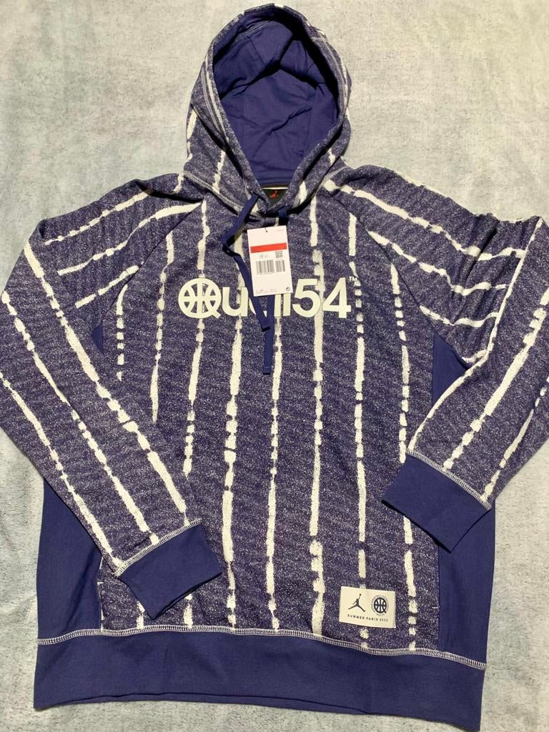 Sweat a capuche nike Jordan summer paris 2022, Enlèvement, Neuf, Taille 52/54 (L), Bleu