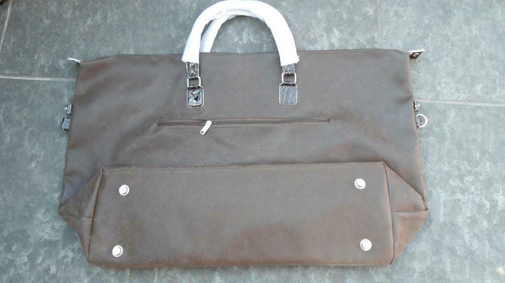 Daim lederen reistas, Ophalen of Verzenden, Nieuw, Bruin, Overige typen