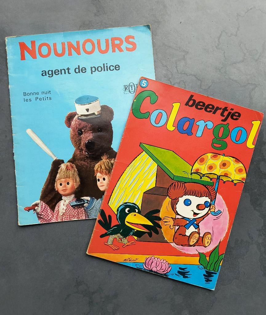 Lot boeken beren (Beertje Colargol, Nounours), Ophalen of Verzenden, Gelezen