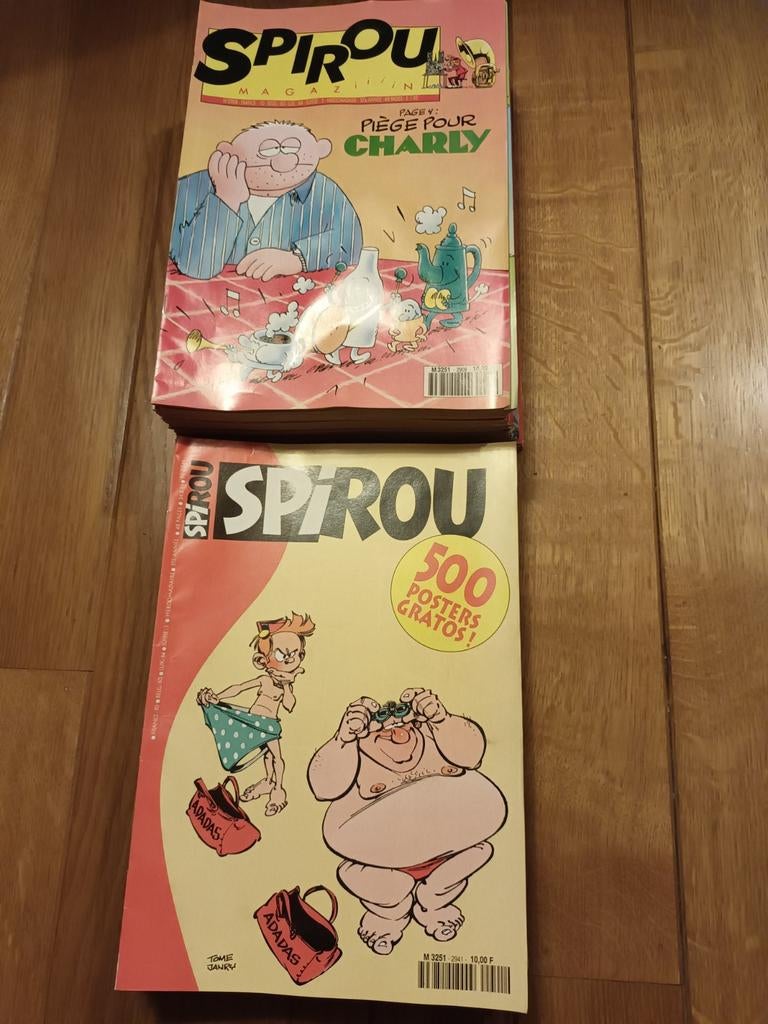 Hebdomadaires Spirou 1994, Boeken, Humor, Zo goed als nieuw, Ophalen