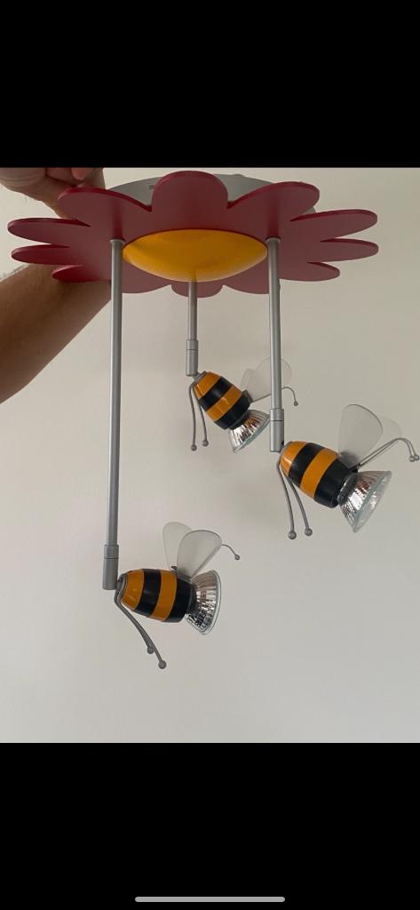 Verlichting kinderkamer bijtjes, Ophalen, Zo goed als nieuw, Lamp