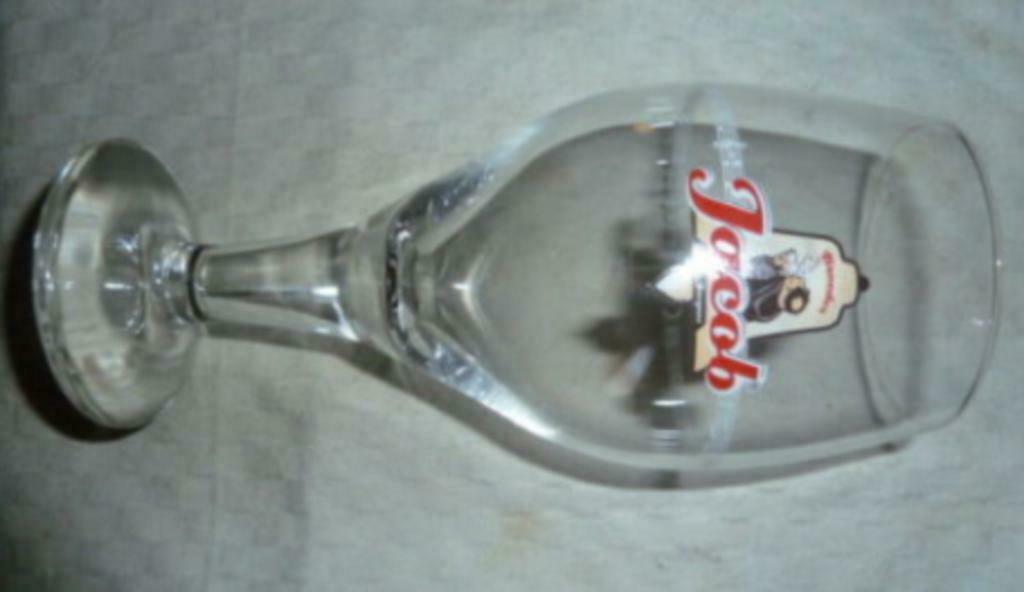 # bier glas BROEDER JACOB 15cl & 25cl M12, Verzamelen, Ophalen of Verzenden, Nieuw, Bierglas