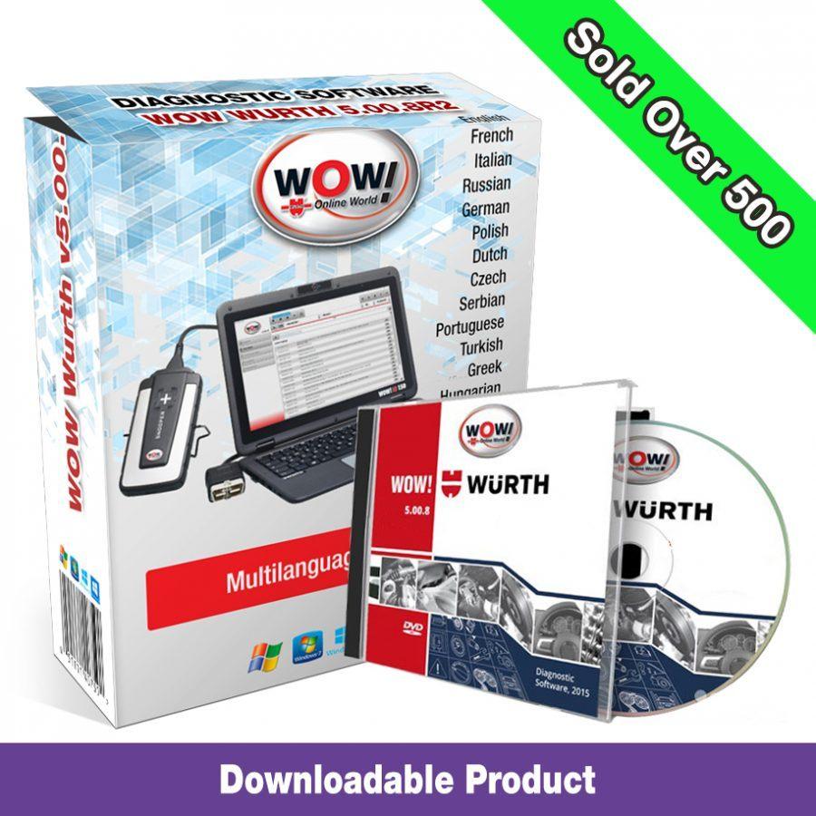 WOW WURTH OBD software voor de SNOOPER | DOWNLOADLINK, Auto diversen, Ophalen of Verzenden