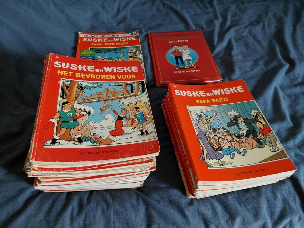 Strips Suske en Wiske, Ophalen