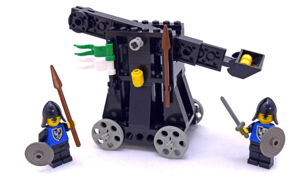 LEGO Castle Black Falcons 6030 Catapult, Ophalen of Verzenden, Zo goed als nieuw, Complete set, Lego