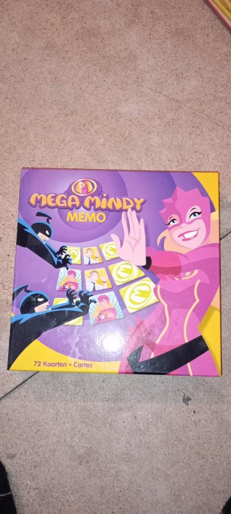 Mega Mindy memo, Ophalen, Zo goed als nieuw