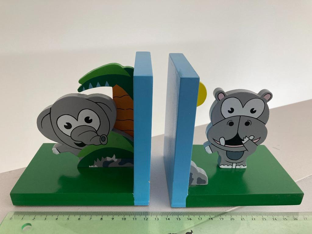 Houten boekensteuntjes kids, Enlèvement ou Envoi, Comme neuf