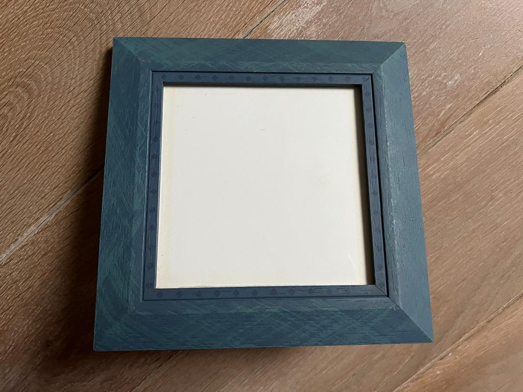 Fotokader landelijke stijl in hout, Huis en Inrichting, Woonaccessoires | Lijsten, Ophalen of Verzenden, Zo goed als nieuw, Hout