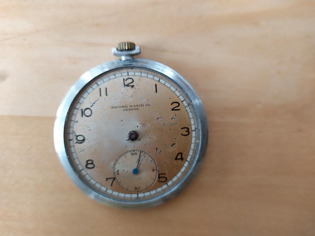 Montre à gousset Record Watch co Geneve, Enlèvement ou Envoi