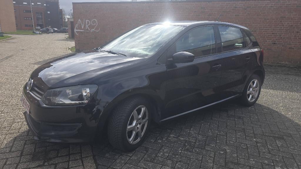 Vw Polo 1200 tdi, Auto's, Voorwielaandrijving, Euro 5, Zwart, USB