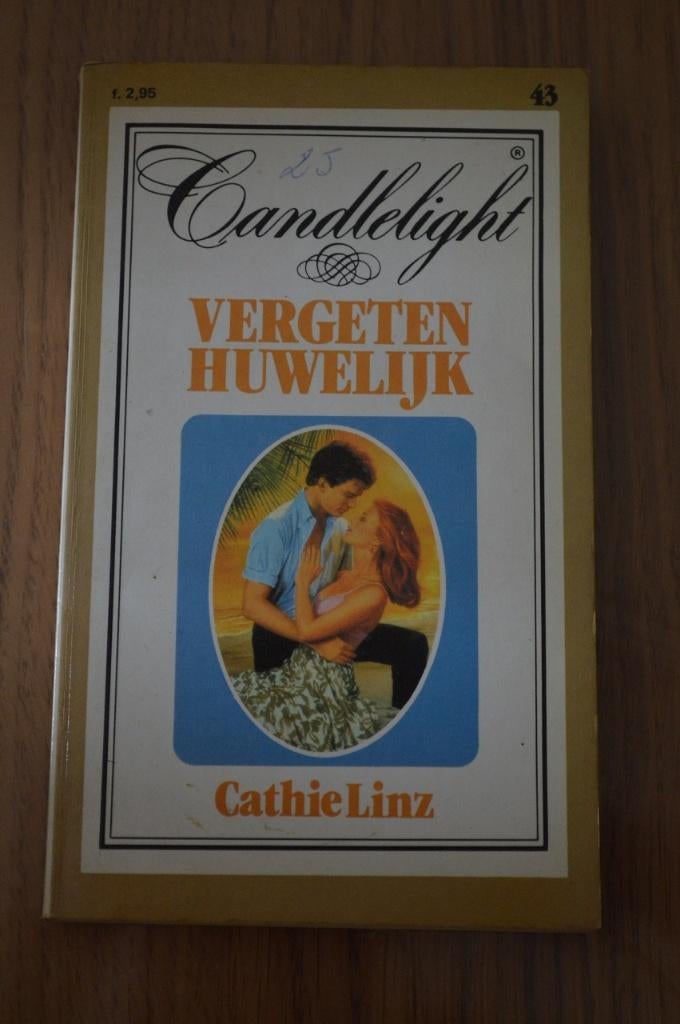 Candlelight nr 43: Cathie Linz - vergeten huwelijk, Boeken, Gelezen, Cathie Linz, Ophalen of Verzenden, Nederland